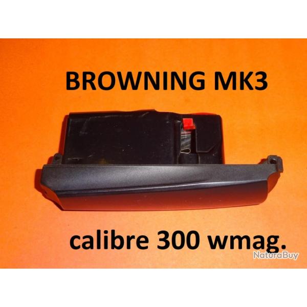 chargeur carabine BROWNING MK3 BROWNING MKIII calibre 300 wmag - VENDU PAR JEPERCUTE (a7328)