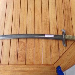 Sabre baïonnette 1842 fabrication allemande avec fourreau