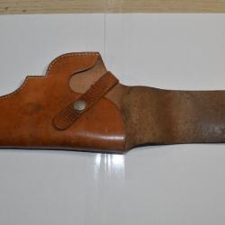 Ancien Holster en Cuir fonte Hunter / Etuis chasse révolver / Pistolet Cow-boy  Droitier (19)