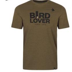 TEE SHIRT SEELAND BIRD LOVER DARK OLIVE 40949