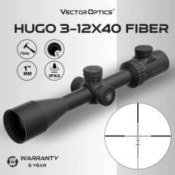 Vector Optics Hugo 3-12X40SFP - SCOM 44 -  Paiement en 3 ou 4 fois - LIVRAISON GRATUITE !!!