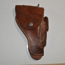 Etui holster à identifier Colt Cuir Western USA Américain Export  Droitier   (C19)