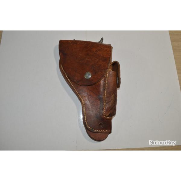 Etui holster  identifier Colt Cuir Western USA Amricain Export  Droitier   (C19)