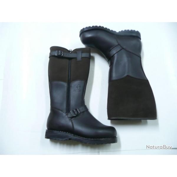 bottes CRISPI FINLAND GTX ZIP SOLETT BROWN  TAILLE 40  42