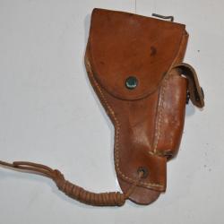 Etui holster à identifier Colt Révolver / Cuir Western USA Américain Export  Droitier   (C19)