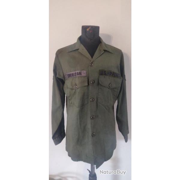 Chemise Caporal U.S. air force Vietnam Authentique - Sheridan