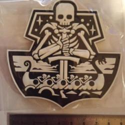 Patch en caoutchouc JTG® Viking Thor Ghostship 3D