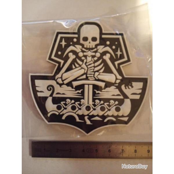 Patch en caoutchouc JTG Viking Thor Ghostship 3D