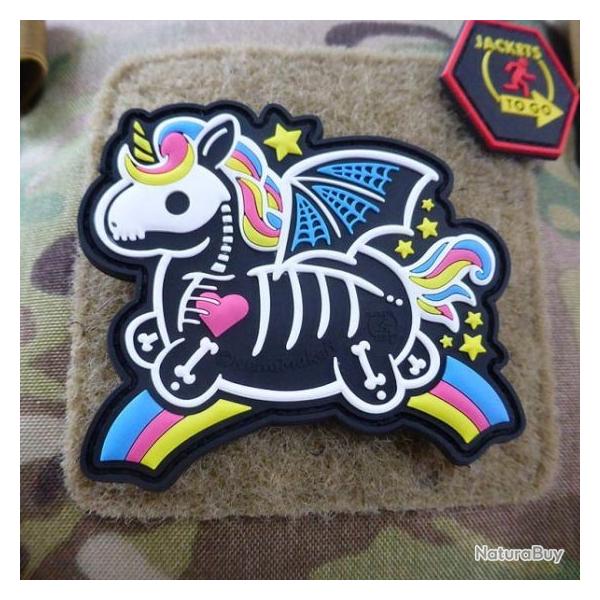 Patch PVC Skeleton Unicorn COLOR JTG