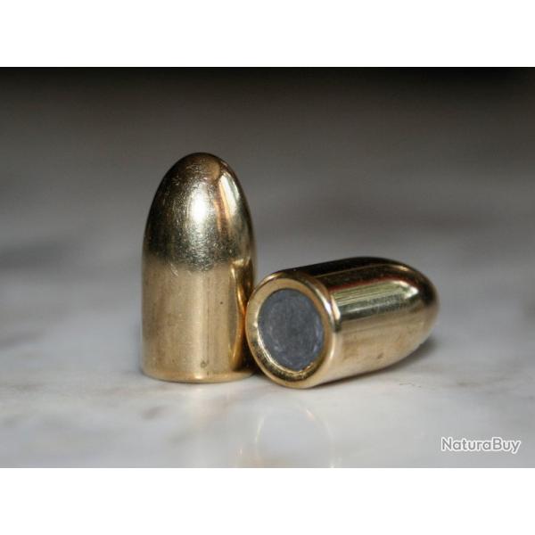 500 OGIVES ALSA PRO 9MM LUGER FMJ 124 grains