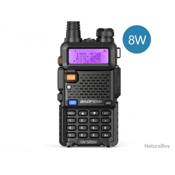 Talkie-walkie Baofeng UV-5R (8W) - LIVRAISON GRATUITE