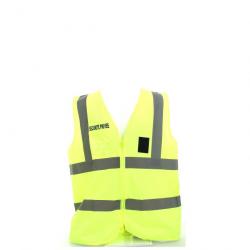 Gilet Sécurité Privée jaune EN 471 Orange