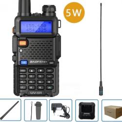 Talkie-walkie Baofeng UV-5R (5W) + Antenne longue - LIVRAISON GRATUITE