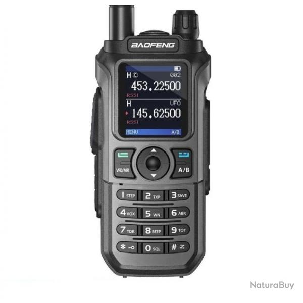 Talkie-walkie Baofeng UV-21 PRO V2 (Gris) - LIVRAISON GRATUITE