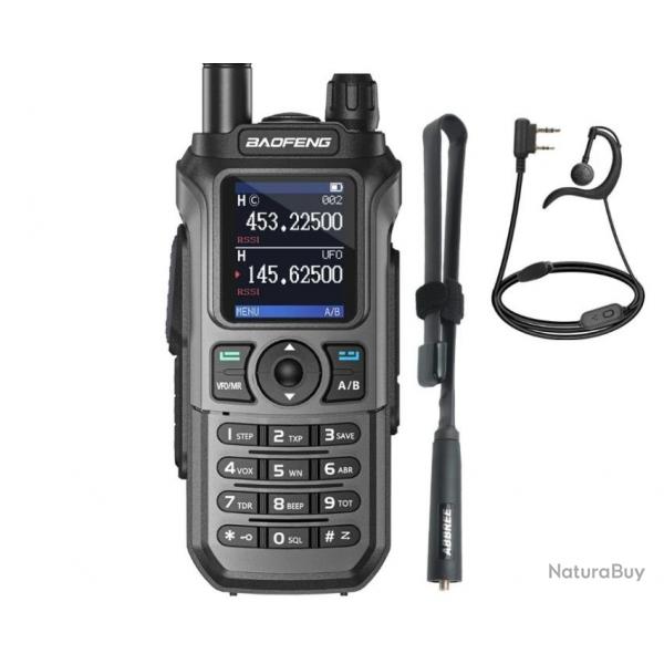 Talkie-walkie Baofeng UV-21 PRO V2 + Ecouteur et Antenne pliante - LIVRAISON GRATUITE