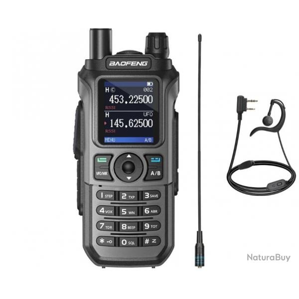 Talkie-walkie Baofeng UV-21 PRO V2 + Ecouteur et Antenne longue - LIVRAISON GRATUITE