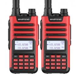 Talkie-walkie Baofeng UV-13 PRO V2 8800mAh 10W (Rouge) - LIVRAISON GRATUITE