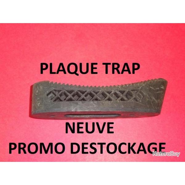 plaque NEUVE fusil TRAP long 137.40mm larg 48mm entraxe 85mm - VENDU PAR JEPERCUTE (YO47)