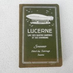 guide Lucerne lac des 4 cantons et ses environs-J.C. Heer-Commission du Bureau Officiel renseig 1910