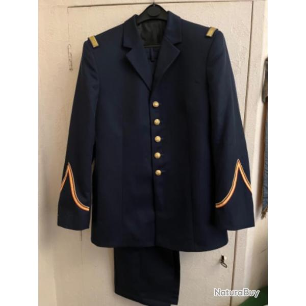 Costume militaire troupes de marine