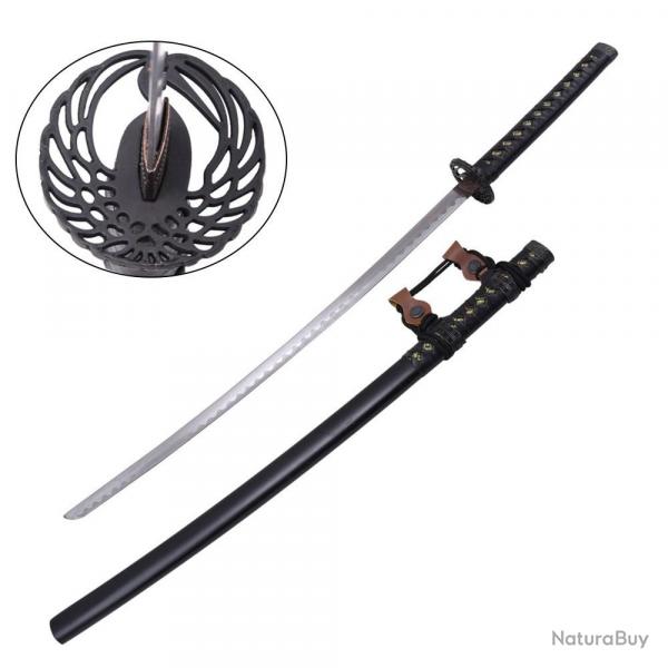 KATANA DECO LAME ACIER STYLE SAMOURAI