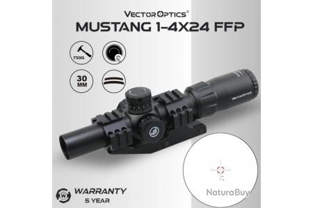 トイガン Vector Optics SCFF-36 Mustang 1-4x24 FFP 1-4x LPVO | Mustang 1-4x24 FFP .22LR Rifle Scope – Vector