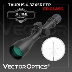 Vector Optics  Taurus 4-32x56 FFP - SCFF-34  - Paiement en 3 ou 4 fois - LIVRAISON GRATUITE !!!