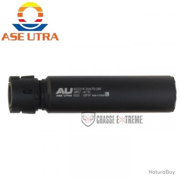 Silencieux ASE UTRA Dual 762-QM2 Cal 7.62 mm Noir