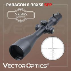 Vector Optics Paragon  6-30x56 SFP SCOL-27 Paiement en 3 ou 4 fois - LIVRAISON GRATUITE !!