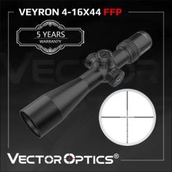 Vector Optics Veyron 4-16x44 FFP - SCFF-22 - Paiement en 3 ou 4 fois - LIVRAISON GRATUITE !!