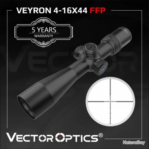 Vector Optics Veyron 4-16x44 FFP - SCFF-22 - Paiement en 3 ou 4 fois - LIVRAISON GRATUITE !!