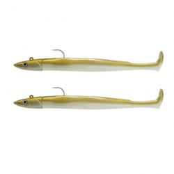 FIIISH CRAZY PADDLE TAIL 120 DOUBLE COMBO OFF SHORE 15G - GOLD