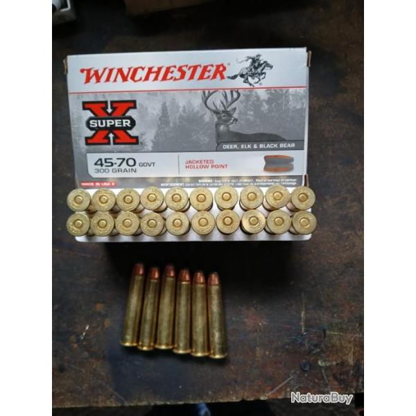 Munitions winchester en 45-70