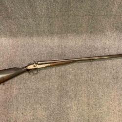 Fusil de chasse à chiens calibre 12, par Dumoulin à Liège