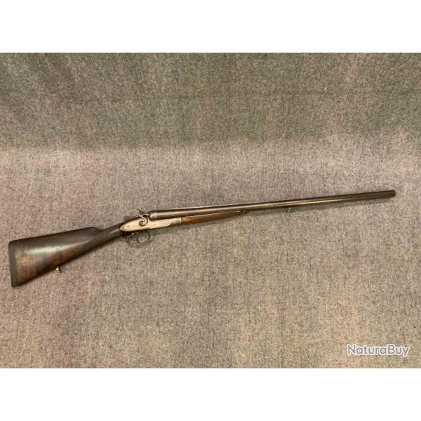 Fusil de chasse  chiens calibre 12, par Dumoulin  Lige