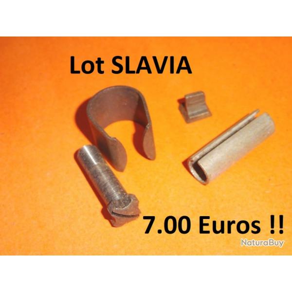 Lot SLAVIA guidon - protege guidon - vis - tube - air comprim - VENDU PAR JEPERCUTE (D9T36382)