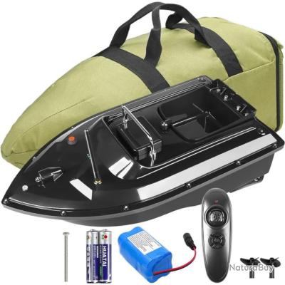 Bateau Amorceur Télécommandé Max 500M Sans Fil Pêche Amorce Double Moteurs Avec Sac Main Item 12597017