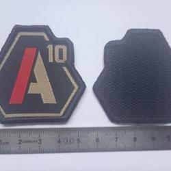 patch tissu velcro A10 tan