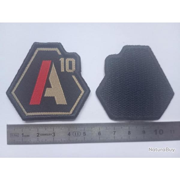 patch tissu velcro A10 tan