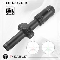 T-Eagle  EO 1-5X24 IR 11MM BAS paiement en 3 ou 4 fois - LIVRAISON GRATUITE !!!