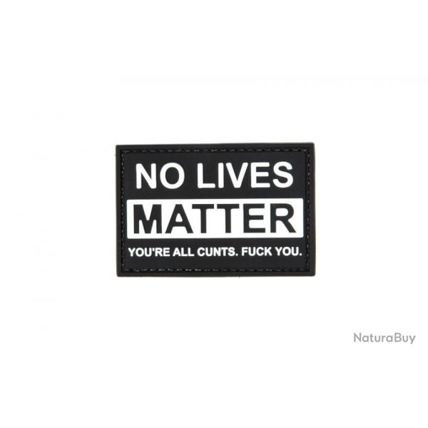 Patch pvc "NO LIVES MATTER"