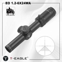 T-Eagle  EO 1.2-6X24WA  SANS FIXATION paiement en 3 ou 4 fois -LIVRAISON GRATUITE !!!