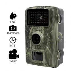 Caméra Chasse Infrarouge 16MP 1080P Vision Nocturne Écran TFT Détection Mouvement IP66