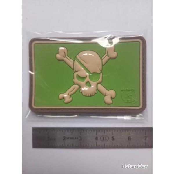 Patch pirate skull OD - JTG