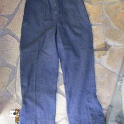 pantalon allemand bleu  lw reproduction