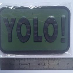 Patch PVC JTG "YOLO!" OD