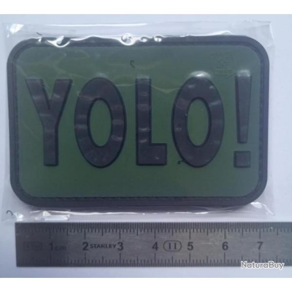 Patch PVC JTG "YOLO!" OD