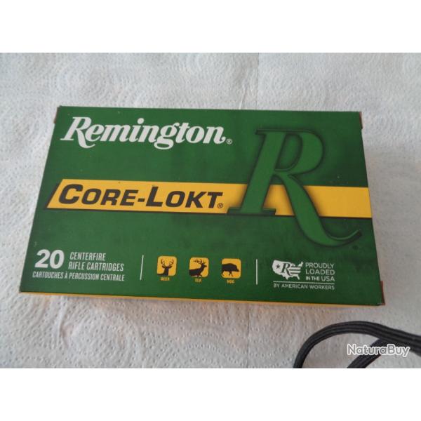 UNE BOITE NEUVE DE REMINGTON EN CALIBRE 35 WHELEN  CORE LOKT 200 GRAINS PSP