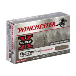 Balles De Chasse Winchester Power Point Calibre 8x57JRS