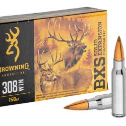 Balles De Chasse Browning BXS Calibre 308 Win